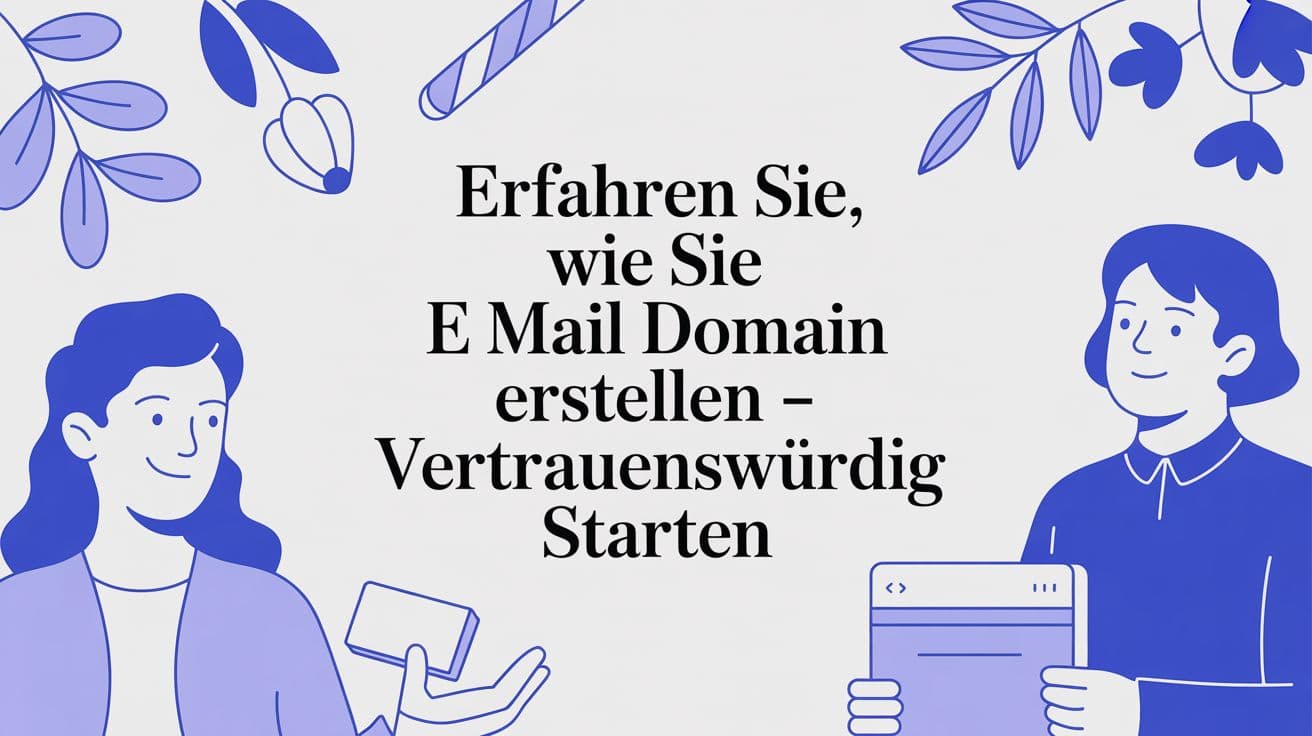 E-Mail-Domain erstellen: Der strategische Hebel für Ihren Geschäftserfolg