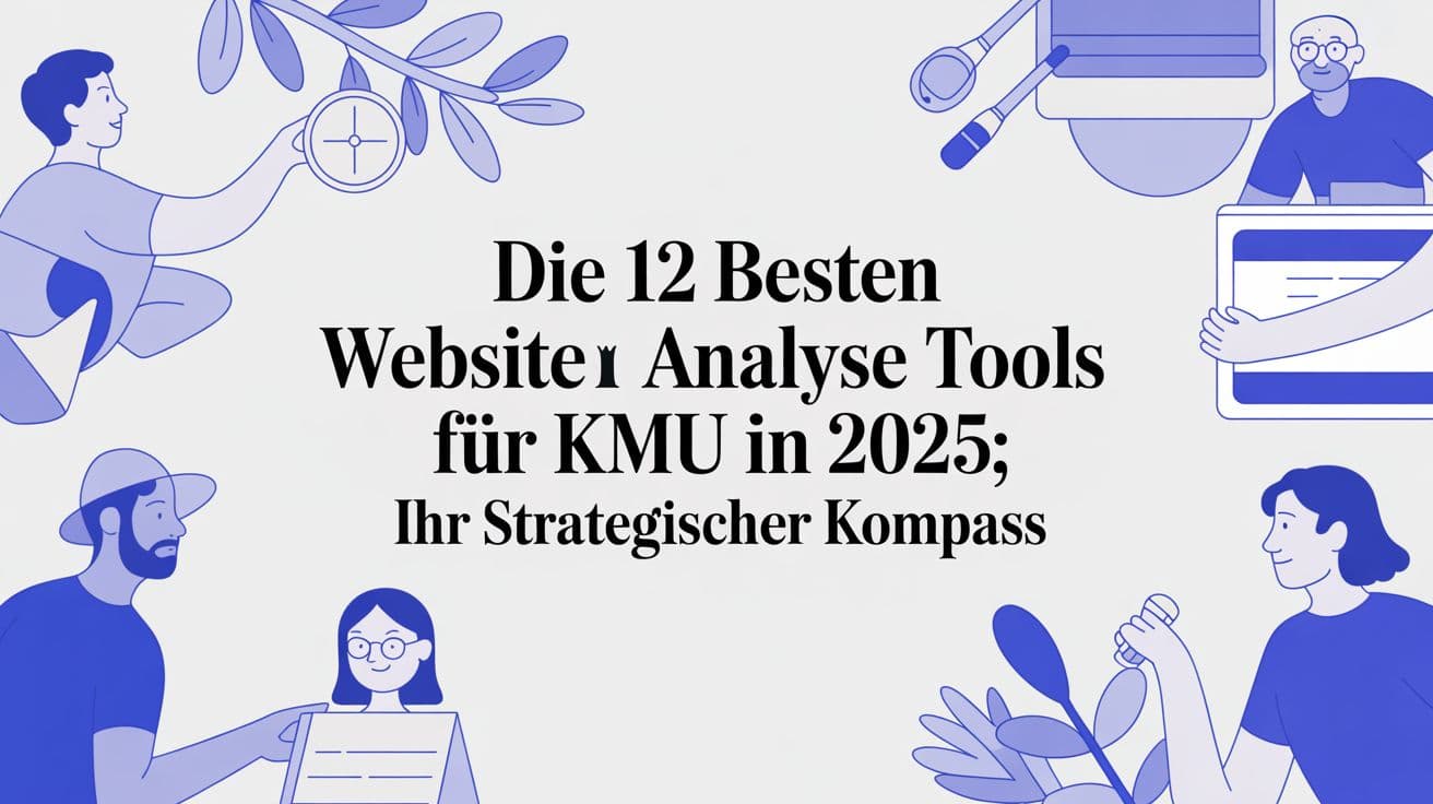 Die 12 besten Website Analyse Tools für KMU in 2025: Ihr strategischer Kompass
